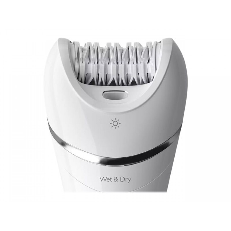 PHILIPS Epilator series 8000 wet&dry legs and body 6 attachments-BRE715/00