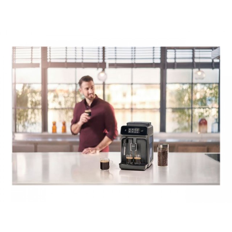 PHILIPS Fully automatic espresso machine 1200 series grey, EP1224/00