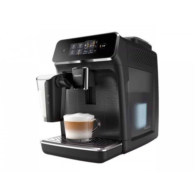 PHILIPS Fully automatic espresso machine 2200 series 3 beverages Intuitive touch display LatteGo, EP2232/40