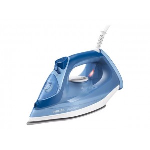 PHILIPS Steam iron Series 3000 40g/min 180g steam boost SteamGlide Plus 2400 W blue