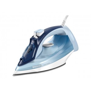 PHILIPS Steam iron Series 5000 45g/min 180g steam boost SteamGlide Plus 2400 W black/purple