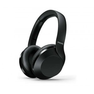Philips Bluetooth слушалки Performance, 40 мм мембрани/затворен гръб, пасивно премахване на шума, Гъвкав дизайнq Hi-Res аудио, Бързо зареждане - 15 минути за 6-часово възпроизвеждане