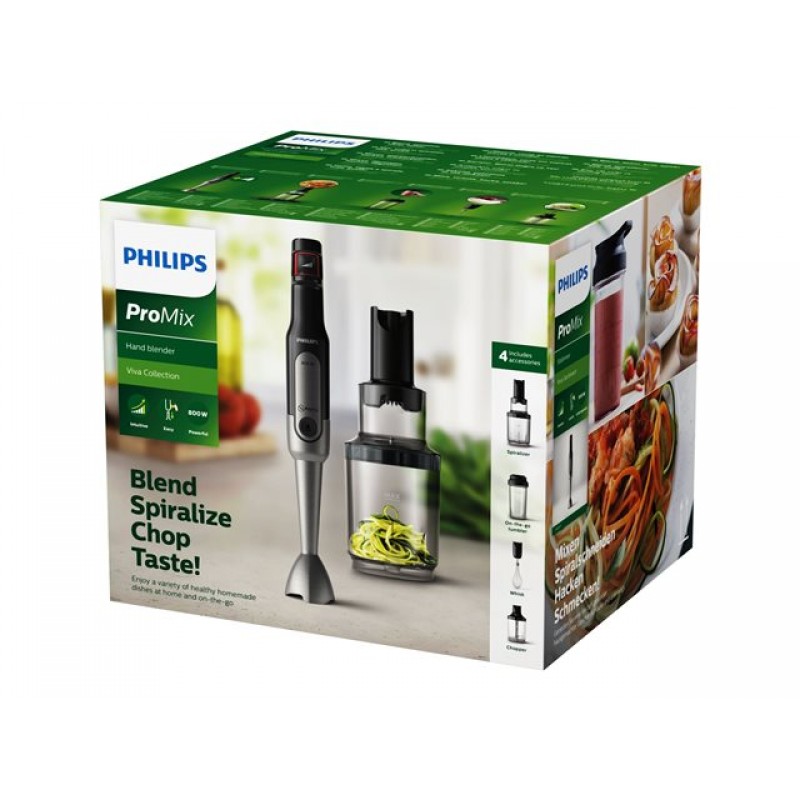 Philips Hand blender Viva Collection, ProMix 800 W, SpeedT, HR2657/90