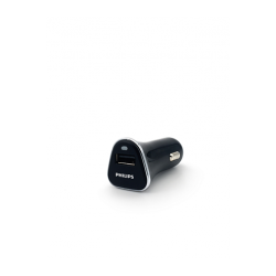 Philips автомобилно зарядно устройство за USB устройства, 5V/2.1A, с вкл. USB кабел