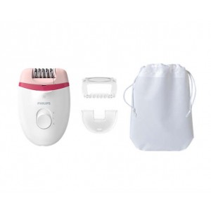 Philips Компактен епилатор с кабел Satinelle Essential - С opti-light, за крака, + 3 принадлежности