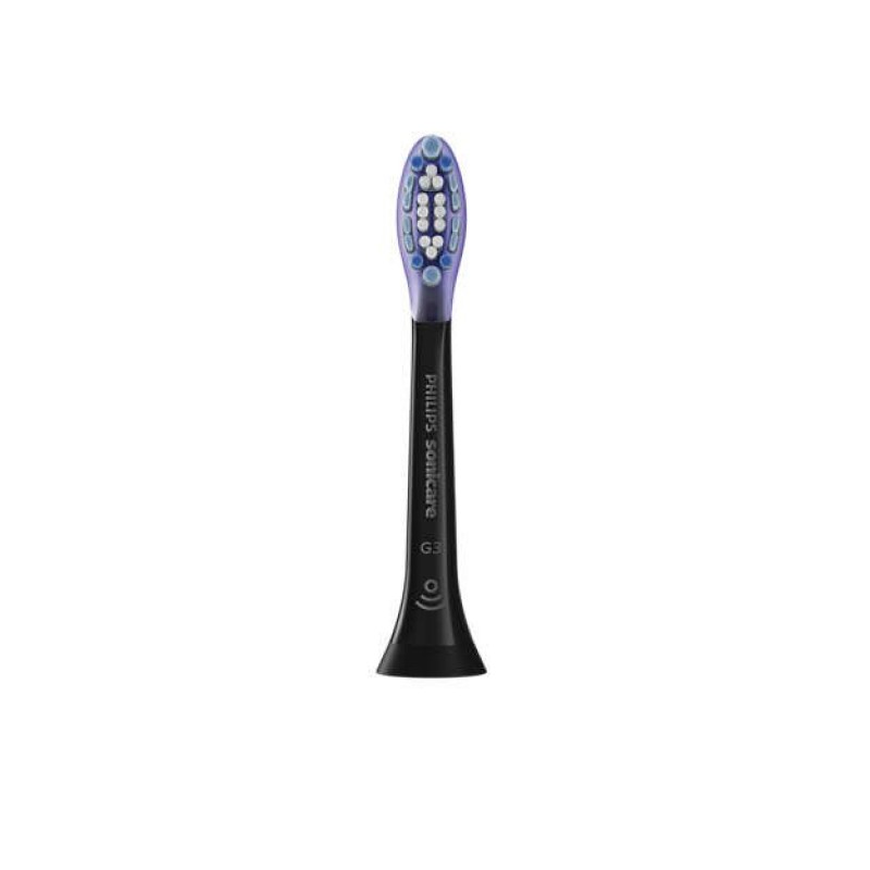 Philips резервни глави Sonicare G3 Premium Gum Care, 2 бр. в опаковка, Стандартен размер, Поставяне с щракване, Сдвояване в режим BrushSync-HX9052/33