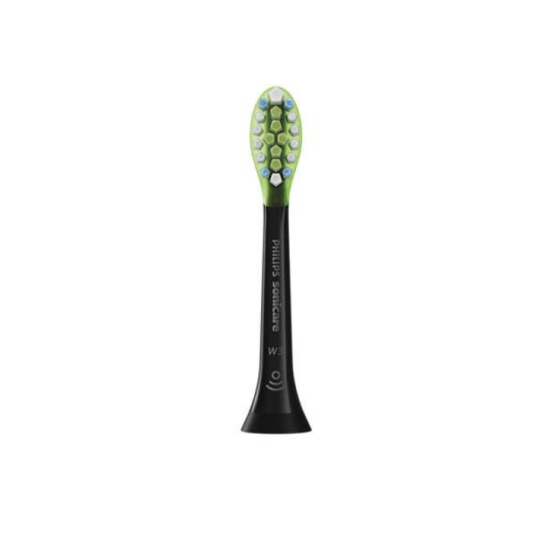 Philips резевни глави Sonicare W3 Premium White 4 бр. в опаковка, Стандартен размер, Поставяне с щракване, Сдвояване в режим BrushSync-HX9064/33