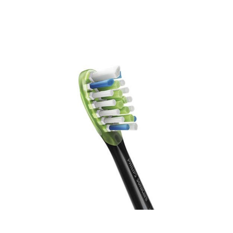 Philips резевни глави Sonicare W3 Premium White 4 бр. в опаковка, Стандартен размер, Поставяне с щракване, Сдвояване в режим BrushSync-HX9064/33