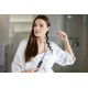 Philips Маша за къдрене StyleCare Glam Shine 13 мм – 25 мм конусовиден накрайник Йонна грижа Обогатен с титан цилиндър Индикатор "Готови къдрици"-BHB872/00