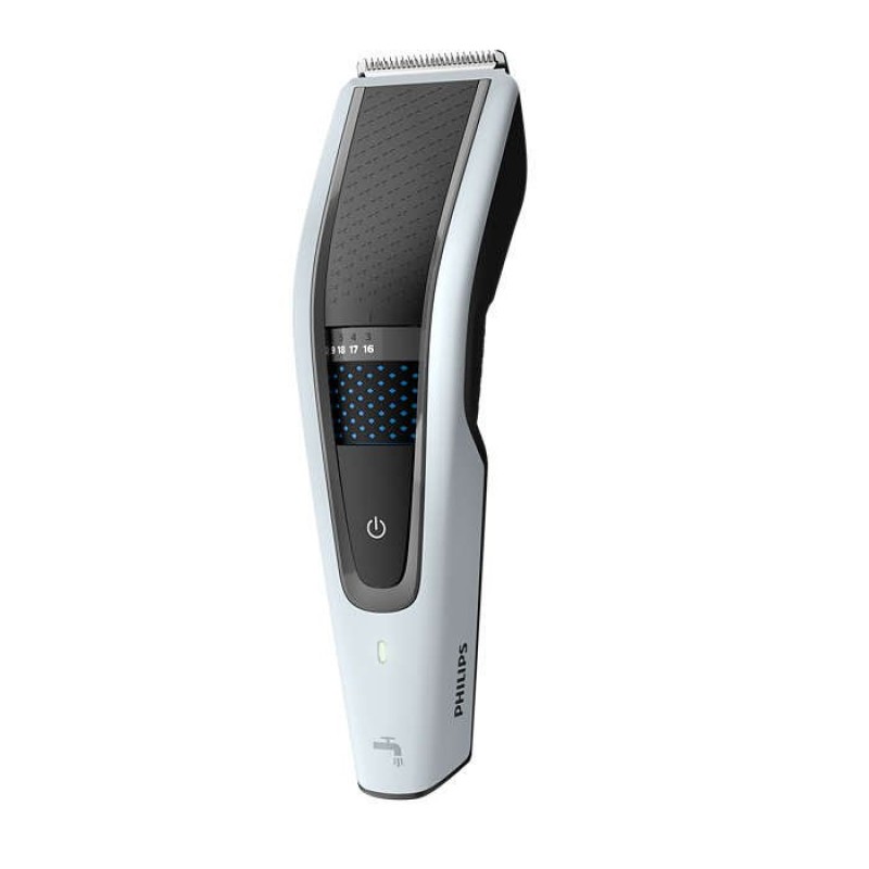 Philips Машинка за подстригване series 5000 Технология Trim-n-Flow PRO, 28 настройки за дължина (0,5 – 28 мм), 75 мин безкабелна употреба/8 ч зареждане, 100% миеща се-HC5610/15
