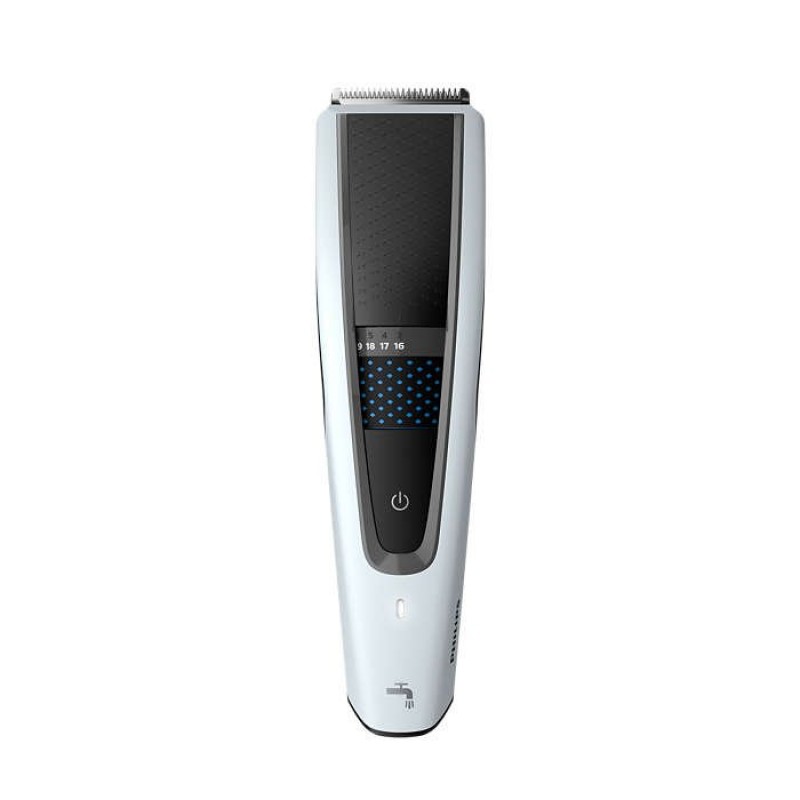Philips Машинка за подстригване series 5000 Технология Trim-n-Flow PRO, 28 настройки за дължина (0,5 – 28 мм), 75 мин безкабелна употреба/8 ч зареждане, 100% миеща се-HC5610/15