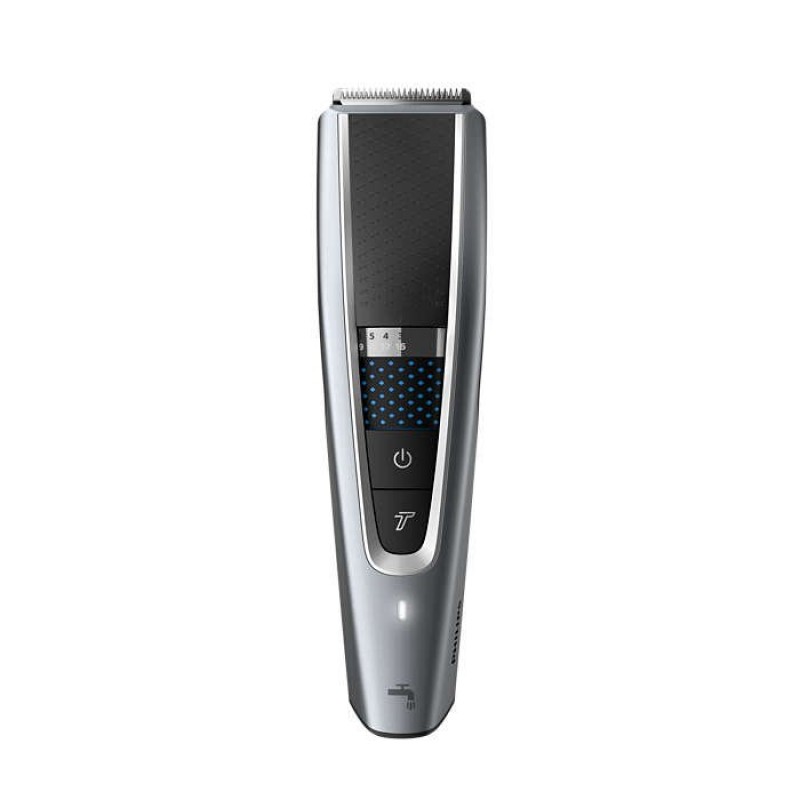 Philips Машинка за подстригване series 5000 Технология Trim-n-Flow PRO, 28 настройки за дължина (0,5 – 28 мм), 90 мин безкабелна употреба/1 ч зареждане, 100% миеща се, Турбо режим, калъф за съхранение-HC5630/15