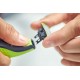 Philips OneBlade Уред за подстригване, оформяне, бръснене, За всякаква дължина на косъма, 3 гребена, с щракване, С презареждане, за сухо и мокро-QP2520/30