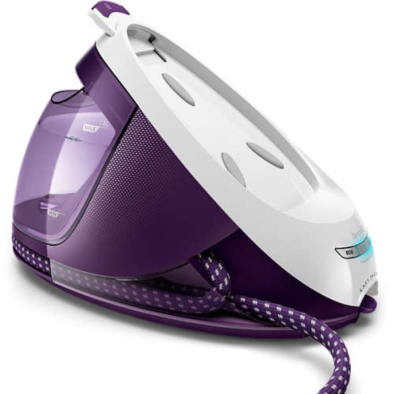Philips Парогенератор PerfectCare, до 520 г парен удар, 1, 8 л подвижен воден резервоар, Технология OptimalTEMP, Интелигентна автоматична пара-GC9660/30
