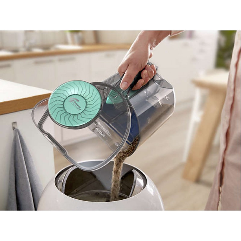 Philips Прахосмукачка без торба PowerPro Active, PowerCyclone 7, Филтър против алергии-FC9552/09