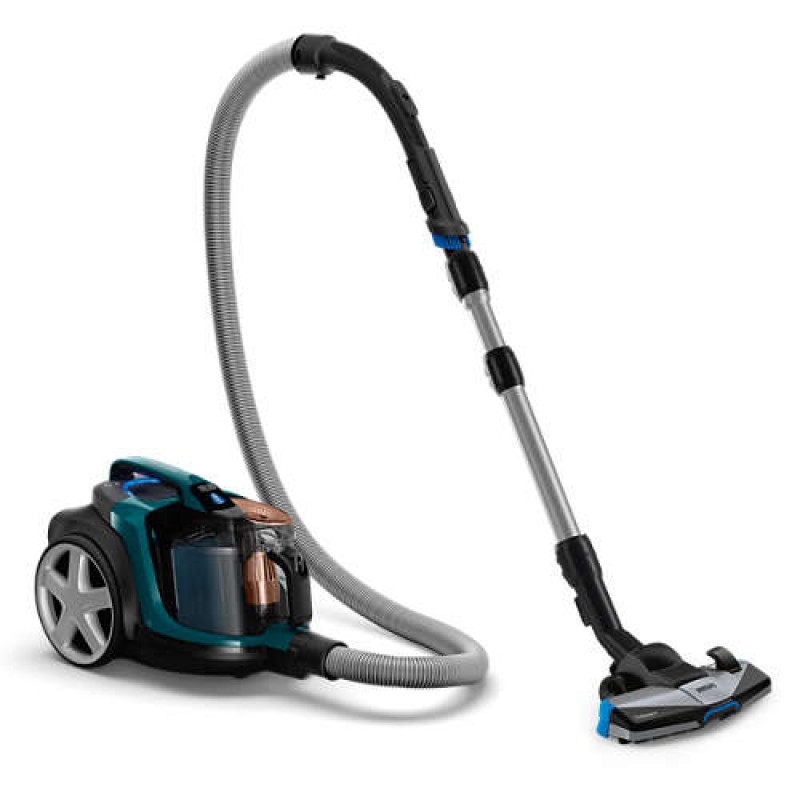 Philips Прахосмукачка без торба PowerPro Expert , Енергийна ефективност А+, Филтър против алергии, 2 л, Мини турбо четка-FC9744/09