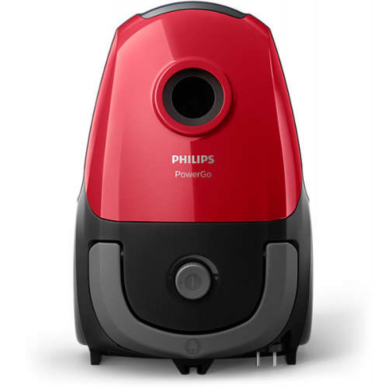 Philips Прахосмукачка с торбичка PowerGo Енергиен етикет AAA, Подходящи за хора с алергии, сертифицирано по ECARF-FC8243/09