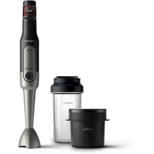 Philips Ръчен пасатор Viva Collection ProMix Пасираща мощност от 800 W, SpeedTouch с регулиране на скоростта, Чаша за из път; чаша за супа, Лесно почистване