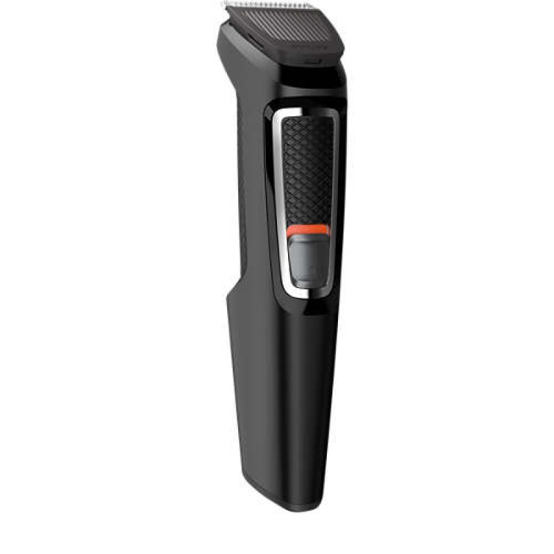 Philips Тример MULTIGROOM „9 в 1“, лице и коса  series 3000 - 9 инструмента, Самонаточващи се ножчета от стомана, До 60 минути време за работа без кабел-MG3740/15