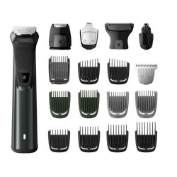 Philips Тример Series 7000 "18 в 1", лице, коса и тяло 18 инструмента, Технология DualCut, 5 часа време на работа, Водоустойчив