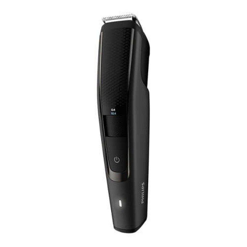 Philips Тример за подстригване на брада series 5000 0,2 mm прецизни настройки, Самонаточващи се метални ножчета, 60 мин. безжична работа/1 ч. зареждане, + Тример за нос NT1150-BT5515/15