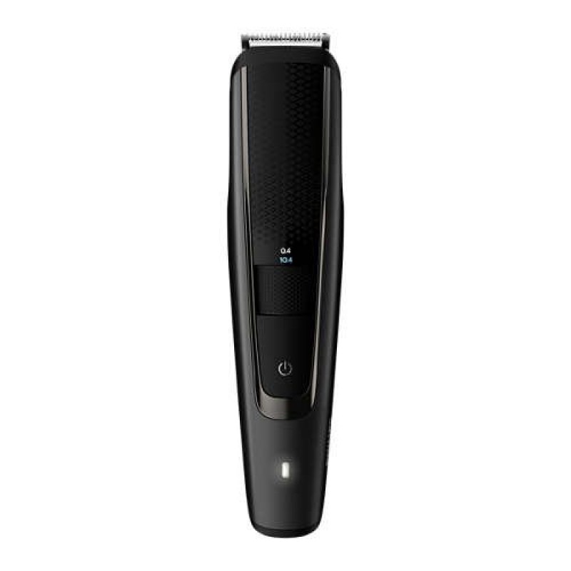 Philips Тример за подстригване на брада series 5000 0,2 mm прецизни настройки, Самонаточващи се метални ножчета, 60 мин. безжична работа/1 ч. зареждане, + Тример за нос NT1150-BT5515/15