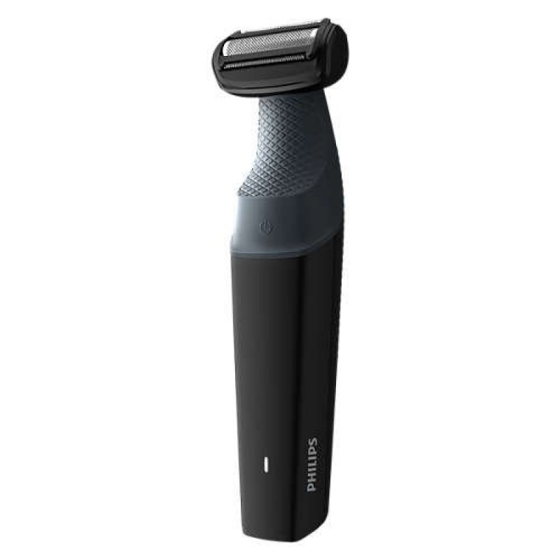 Philips Водоустойчив тример за тяло  series 3000, Бръснене с нежност към кожата, 1 гребен за поставяне с щракване, 3 мм, 50 мин без кабел/8 ч зареждане-BG3010/15