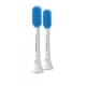 Philips комплект четки за език Sonicare TongueCare+ комплект 2 бр., Поставяне с щракване, Без латекс, Сдвояване в режим BrushSync-HX8072/01