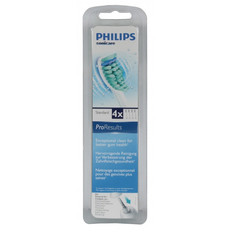Philips комплект резервни глави Sonicare ProResults Standard 4бр-HX6014/07
