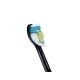 Philips комплект резервни глави Sonicare W Optimal White 4 бр. в опаковка, Стандартен размер, Поставяне с щракване, Сдвояване в режим BrushSync, цвят черен-HX6064/11