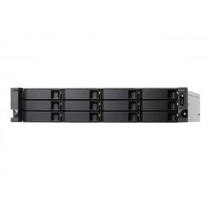 QNAP 12+6 Bay 2U NAS Intel Xeon D-1622 4cores/8threads 3.2GHz processor 32GB ECC DDR4 6x2.5inch 12x3.5inch SATA