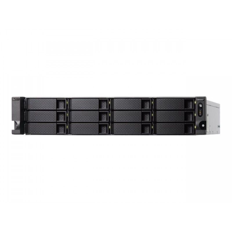 QNAP 12+6 Bay 2U NAS Intel Xeon D-1622 4cores/8threads 3.2GHz processor 32GB ECC DDR4 6x2.5inch 12x3.5inch SATA