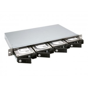 QNAP TR-004U 4-bay Rackmount 1U 12 short-depth rackmount 3.5inch SATA USB 3.0 type-C hardware RAID external enclosure