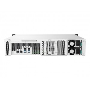 QNAP TS-1232PXU-RP-4G 12-Bay rackmount NAS AL324 4GB DDR4 UDIMM RAM SATA 6Gb/s 2x 10GbE SFP+ 2x 2.5GbE 1x PCIe Gen2 x2 slot 250W