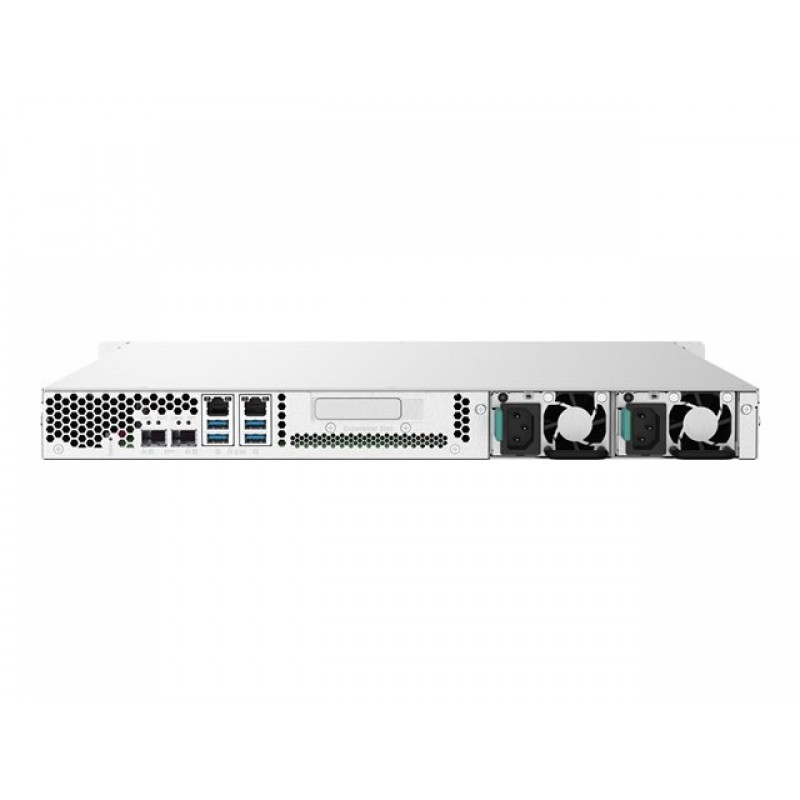 QNAP TS-432PXU-RP-2G 4-Bay rackmount NAS AL324 2GB DDR4 UDIMM RAM SATA 6Gb/s 2x 10GbE SFP+ 2x 2.5GbE 1x PCIe Gen2 x2 slot 250W-TS-432PXU-RP-2G