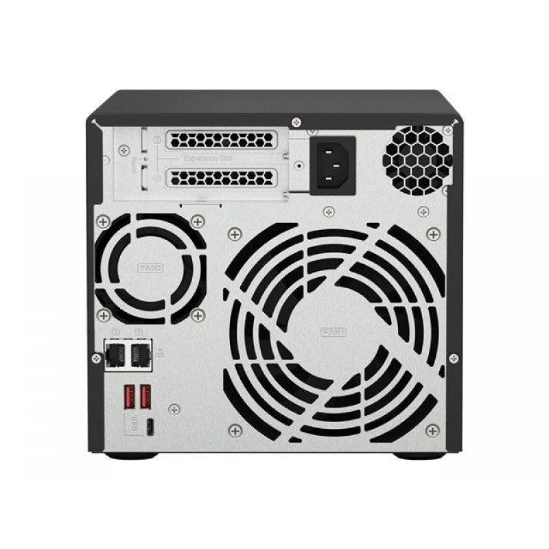 QNAP TS-473A-8G NAS AMD Ryzen Embedded V1500B 8GB SO-DIMM DDR4 4x 2.5/3.5inch SATA 6Gbps 2x M.2 2280 NVMe PCIe Gen3 x1 slots-TS-473A-8G