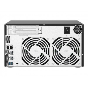QNAP TS-832PX-4G 8-bay NAS server AL324 1.7GHz Quad Core 4GB DDR4 SODIMM Max. 16GB 2x10GbE SFP+ LAN + 2x2.5GbE