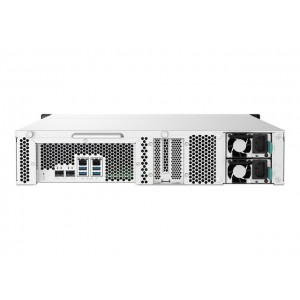 QNAP TS-832PXU-RP-4G 8-Bay rackmount NAS AL324 4GB DDR4 UDIMM RAM SATA 6Gb/s 2x 10GbE SFP+ 2x 2.5GbE 1x PCIe Gen2 x2 slot 250W