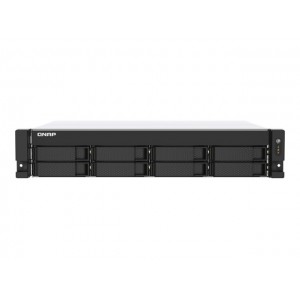 QNAP TS-873AeU-RP-4G 8-Bay AMD Ryzen V1000 V1500B 4C/8T 2.2GHz 8xSATA 6Gbps 2xM.2 2280 PCIe Gen3