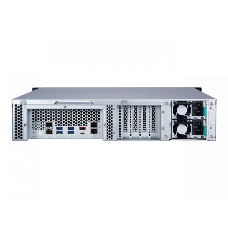 QNAP TS-877XU-RP-3600-8G 8-Ba NAS AMD Ryzen 5 3600 8GB DDR4 8x 2.5/3.5inch SATA HDD/SSD 2xGbE LAN 2x10GbE SFP+ USB3.1/3.0 300W-TS-877XU-RP-3600-8G