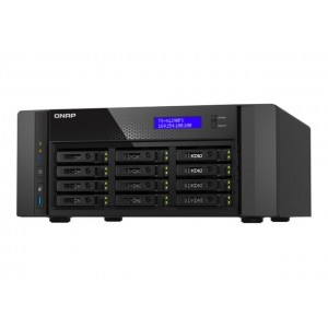 QNAP TS-h1290FX-7232P-64G 12 Bay U.2 NVMe PCIe Gen4 x4 all-flash desktop NAS AMD EPYC 8-core 7232P 64GB RDIMM ECC DDR4