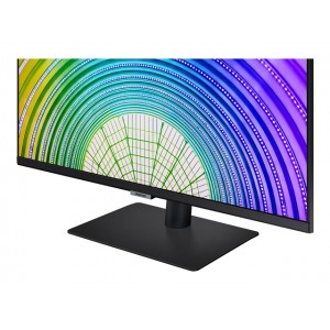 SAMSUNG LS27A600UUUXEN 27inch 16:9 2560x1440 IPS 4ms HDR10 HAS/Swivel/Pivot/Tilt 130mm HDMI/DP/USB-C 90W LAN USB3-HUB VESA 100