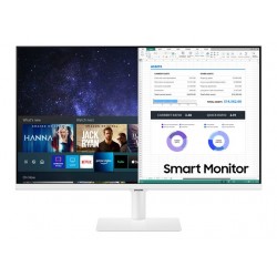 SAMSUNG LS27AM501NUXEN Smart 68.6cm 27inch 1920x1080 FHD 16:9 250cd/m2 8ms 60Hz Speaker VESA 100x100 white