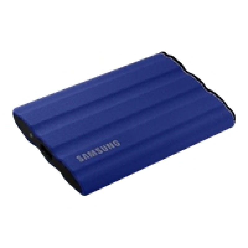 SAMSUNG Portable SSD T7 Shield 2TB USB 3.2 Gen 2 + IPS 65 blue, MU-PE2T0R/EU