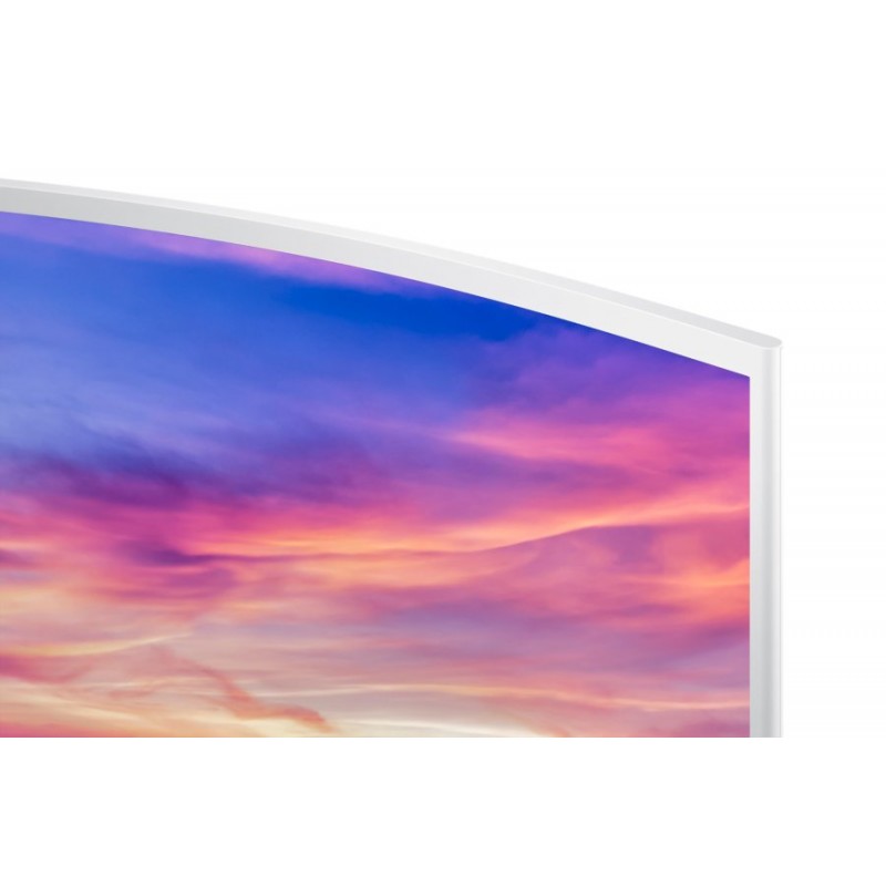 Samsung C32F391F Curved 31.5" LED, Full HD (1920x1080), Brightness: 250cd/m2, Contrast: 3000:1, Response time: 4ms, Viewing Angle: 178°/178° , HDMI, DP,  Glossy White-LC32F391FWUXEN
