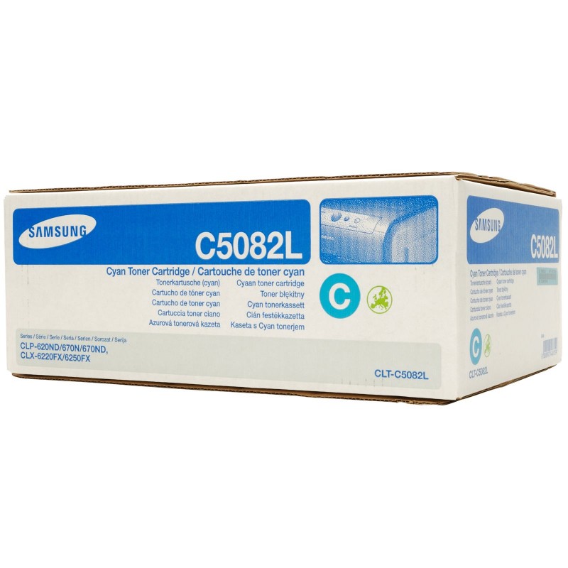 Cyan Toner/HighYield (up to 4 000 A4 Pages at 5% coverage)* CLP-620/CLP-670/CLX-6220/CLX-6250 Series-CLT-C5082L/ELS