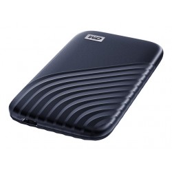 WD My Passport SSD 2TB Midnight Blue Cross Compatible USB 3.2 Gen-2 and USB-C 1050MB/s Read 1000MB/s Write & Mac Compatiable