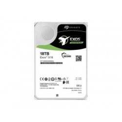SEAGATE Exos X18 18TB SATA 6Gb/s 7200RPM 256MB cache 3.5inch 24x7 SED 512e/4KN BLK