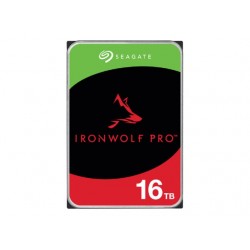 SEAGATE Ironwolf PRO Enterprise NAS 16TB 7200rpm 6Gb/s SATA 256MB cache 8.9cm 3.5inch 24x7 for NAS RAID Rackmount systems BLK