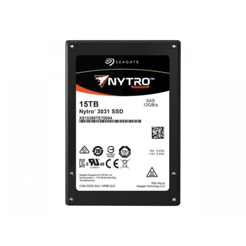 SEAGATE Nytro 3131 SSD 15360GB SAS 2.5inch SED BASE-XS15360TE70014